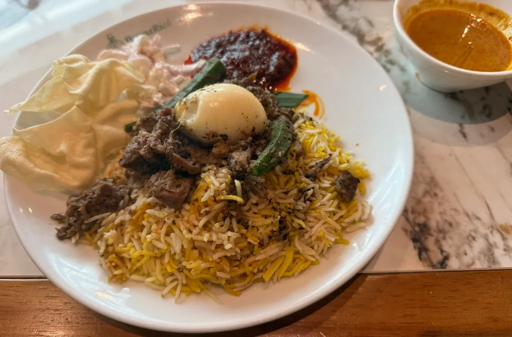 PappaRich Changi Airport Terminal 2 โ Airport food that is actually worth the trip: the briyani at PappaRich T2